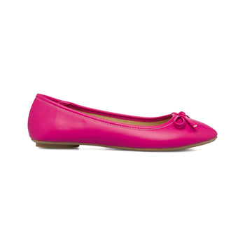 Ballerine fucsia da donna con fiocchetto Lora Ferres, Donna, SKU w015000204, Immagine 0